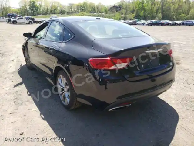 2016 Chrysler 200 1C3CCCBB2GN117603 — hoton gwanjo Copart na 3