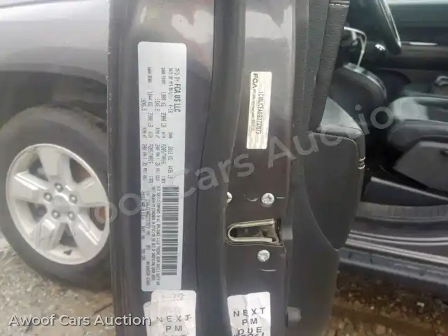 2016 Jeep Compass Latitude 1C4NJCEA8GD737973 — hoton gwanjo Copart na 10