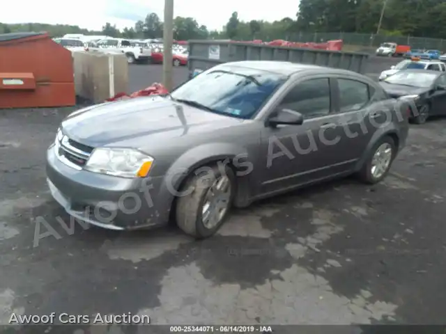 2012 Dodge Avenger 1C3CDZAB0CN275076 — photo 2 de la vente Iaai