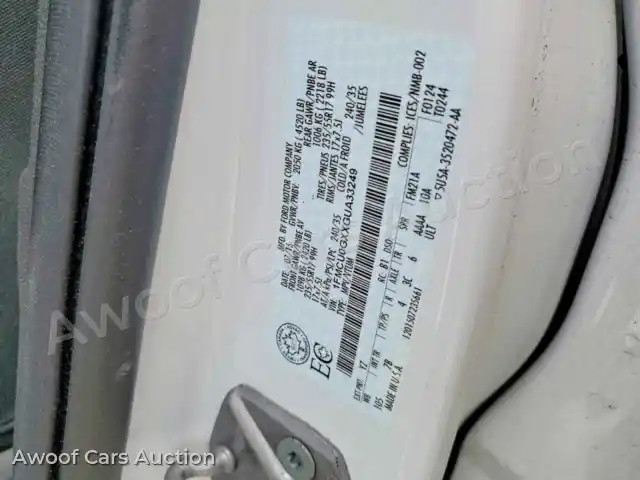 2016 Ford Escape 1FMCU0GXXGUA33249 — Copart auction photo 13
