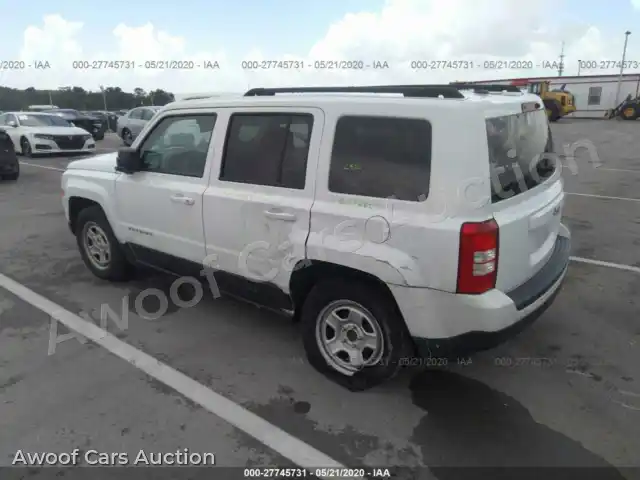 2016 Jeep Patriot 1C4NJPBA4GD734676 — Iaai auction photo 3
