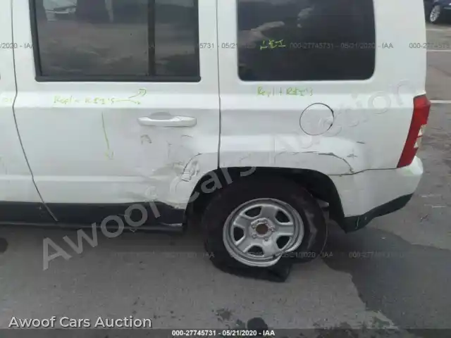 2016 Jeep Patriot 1C4NJPBA4GD734676 — Iaai auction photo 6