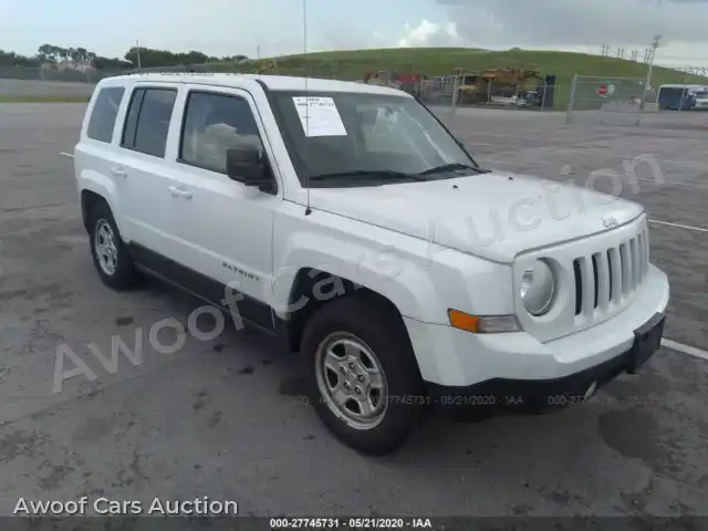 2016 Jeep Patriot 1C4NJPBA4GD734676 — Iaai auction photo 1