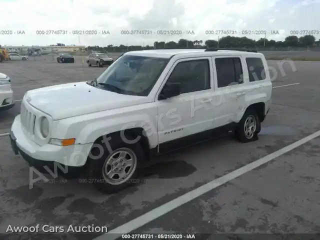 2016 Jeep Patriot 1C4NJPBA4GD734676 — Iaai auction photo 2