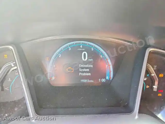 2016 Honda Civic 19XFC1F7XGE041264 — Copart auction photo 9