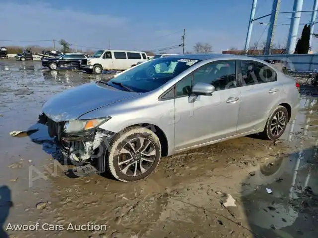 2014 Honda Civic 19XFB2F8XEE221536 — Copart auction photo 1