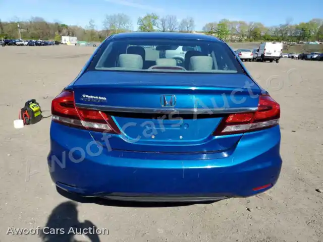 2013 Honda Civic 19XFB2F5XDE284382 — Copart auction photo 6