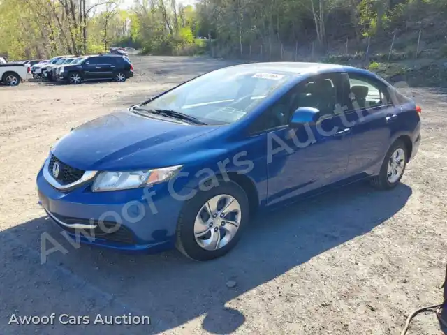 2013 Honda Civic 19XFB2F5XDE284382 — Copart auction photo 1