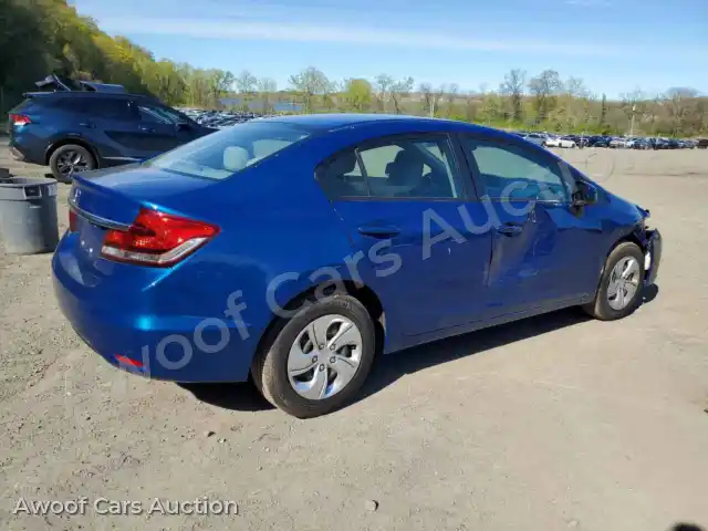 2013 Honda Civic 19XFB2F5XDE284382 — Copart auction photo 3