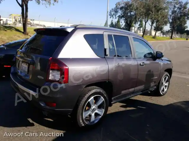 2017 Jeep Compass 1C4NJCEA3HD131482 — photo 2 de la vente Manheim