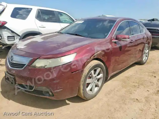 2012 Acura TLX 19UUA8F22CA027612 — hoton gwanjo Copart na 1