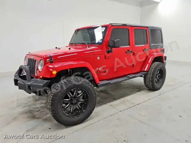 2016 Jeep Wrangler 1C4BJWEG7GL275114 — Copart auction photo 1