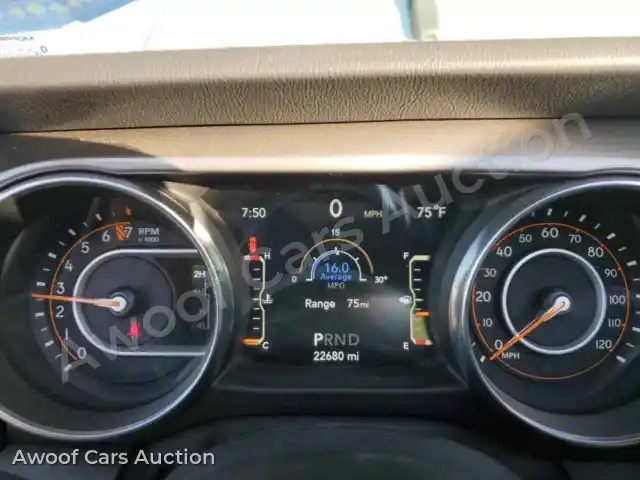 2021 Jeep Wrangler 1C4HJXEG5MW651223 — hoton gwanjo Copart na 9
