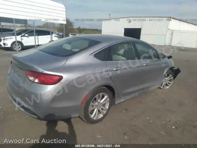2015 Chrysler 200 1C3CCCAB7FN503160 — photo 4 de la vente Iaai
