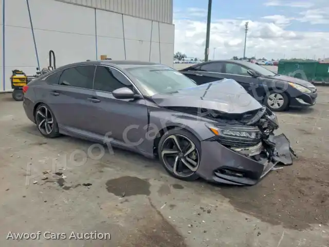 2019 Honda Accord 1HGCV1F37KA109396 — Copart auction photo 4