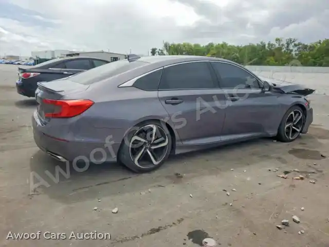 2019 Honda Accord 1HGCV1F37KA109396 — Copart auction photo 3