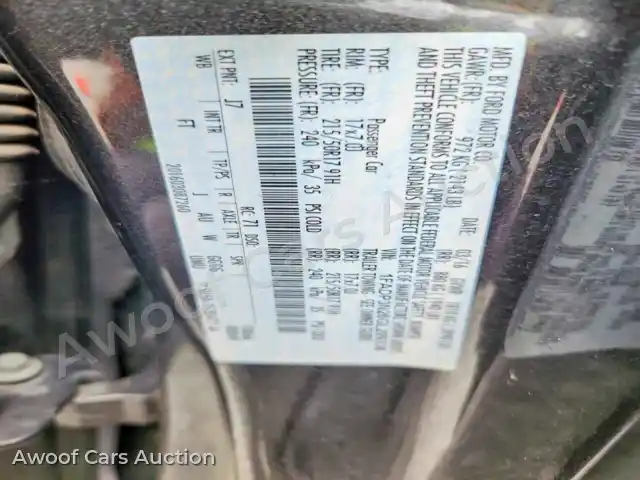 2016 Ford Focus 1FADP3N26GL299338 — Copart auction photo 12