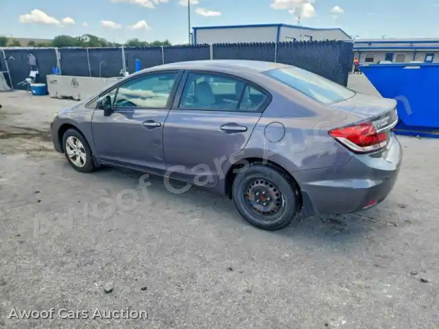 2014 Honda Civic 19XFB2F50EE043898 — Copart auction photo 2