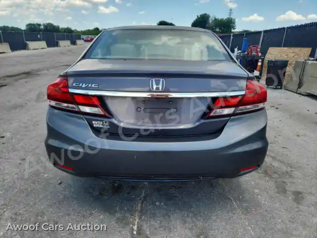 2014 Honda Civic 19XFB2F50EE043898 — Copart auction photo 6