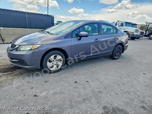 2014 Honda Civic 19XFB2F50EE043898 — Copart auction photo 1