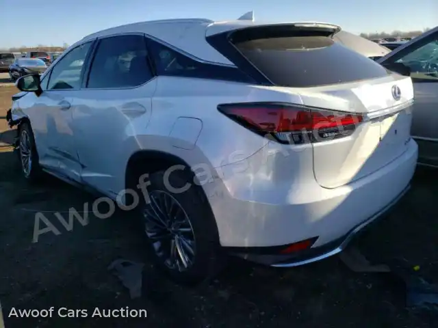 2021 Lexus RX450 2T2JGMDA0MC057719 — Copart auction photo 2