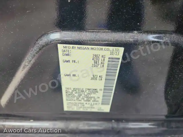 2013 Nissan Leaf 1N4AZ0CP6DC421167 — Copart auction photo 12