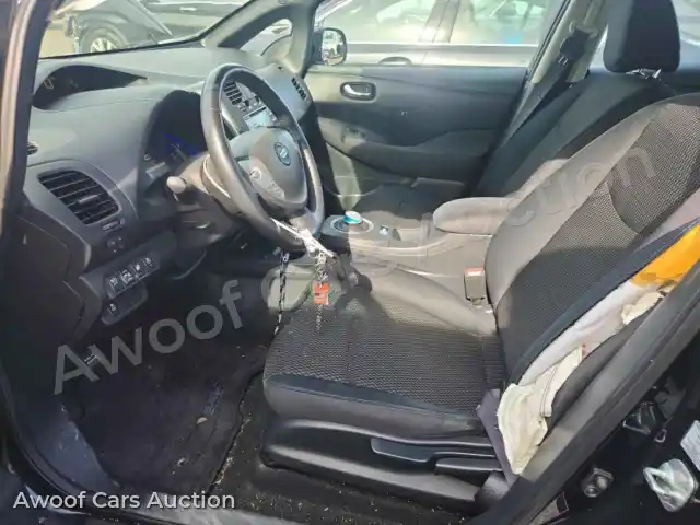 2013 Nissan Leaf 1N4AZ0CP6DC421167 — Copart auction photo 7