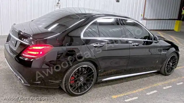 2016 Mercedes-Benz C-Class 55SWF8HB0GU098776 — Manheim auction photo 7