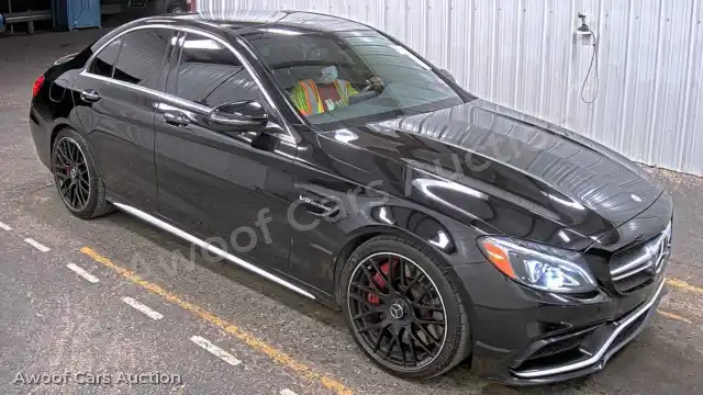 2016 Mercedes-Benz C-Class 55SWF8HB0GU098776 — Manheim auction photo 4