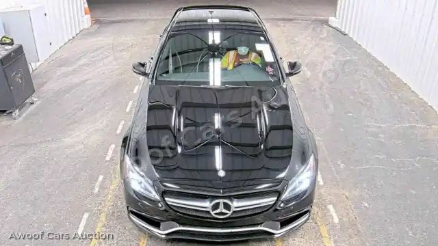 2016 Mercedes-Benz C-Class 55SWF8HB0GU098776 — Manheim auction photo 3