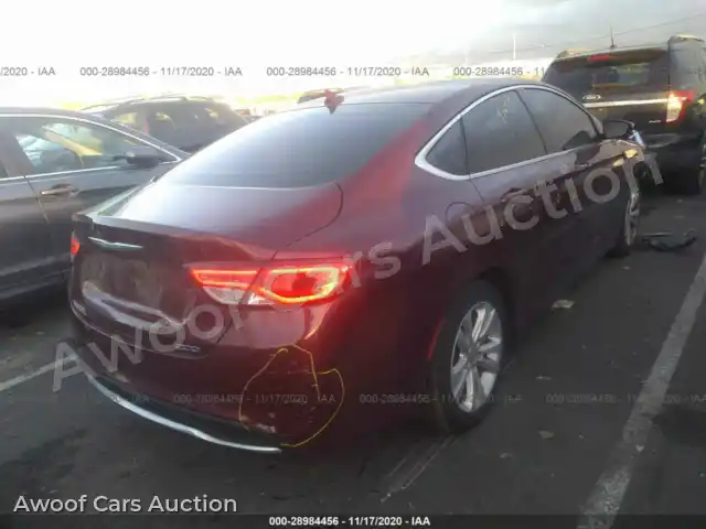 2015 Chrysler 200 1C3CCCAB5FN600342 — photo 4 de la vente Iaai