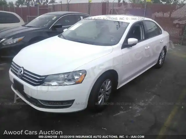 2013 Volkswagen Passat 1VWAP7A3XDC095721 — Iaai auction photo 2