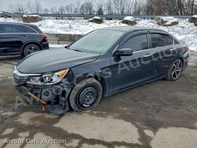 2016 Honda Accord 1HGCR2F87GA091575 — photo 1 de la vente Copart