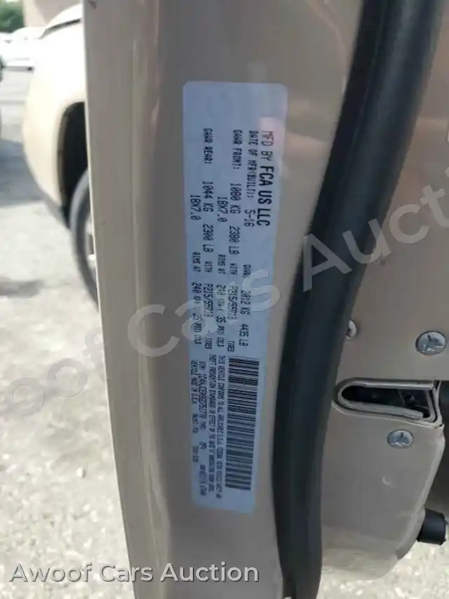 2016 Jeep Compass 1C4NJCEA9GD751770 — Copart auction photo 13