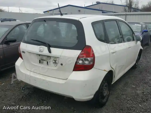 2007 Honda FIT JHMGD384X7S012553 — Copart auction photo 4